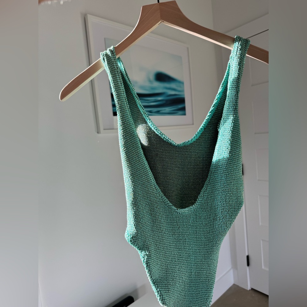 bond-eye Turquoise One Piece Bodysuit - Picture 5 of 5
